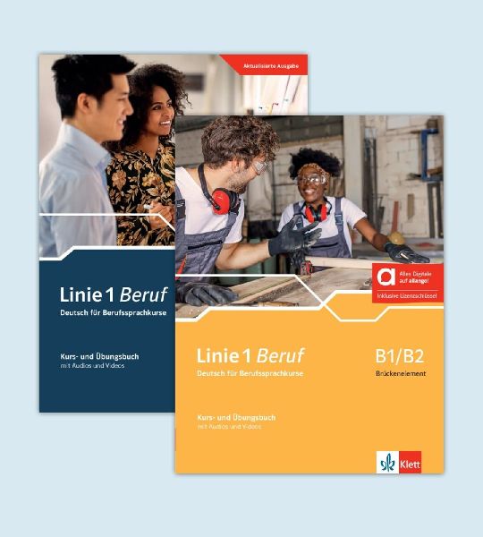 Linie 1 Beruf B1/B2 Brückenelement und B2 - Hybride Ausgabe a...