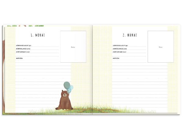 Babyalbum - UNSER ERSTES GEMEINSAMES JAHR