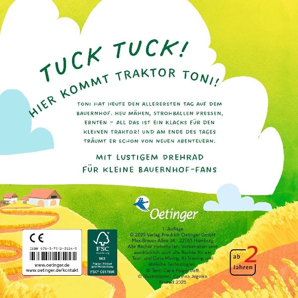 Einsatz für Toni Traktor