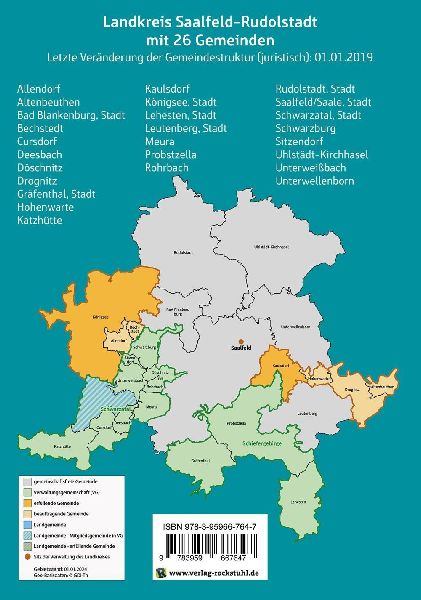 Wappen, Flaggen und Siegel SAALFELD-RUDOLSTADT - Ein Lexikon - Ausgabe 2025
