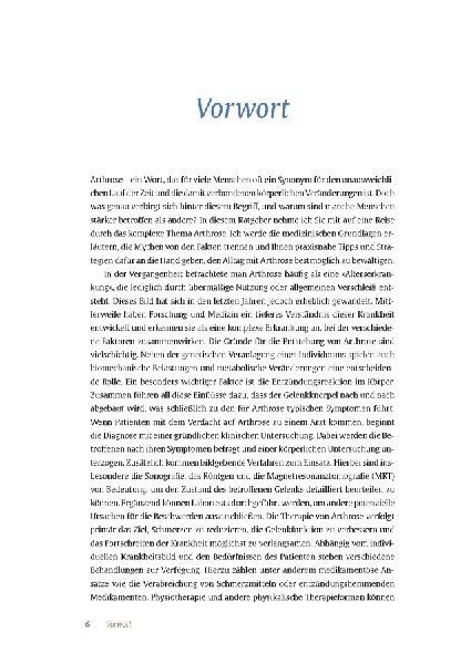 Expertenwissen: Arthrose