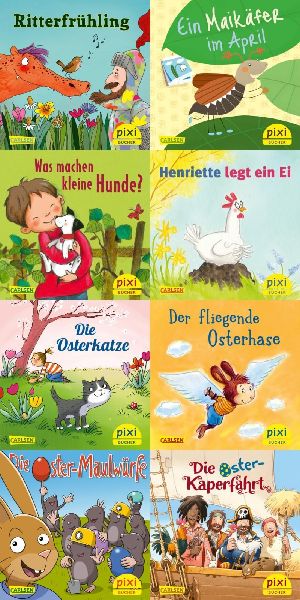 Pixi-Box 308: Pixi liebt den Frühling (8x8 Exemplare)
