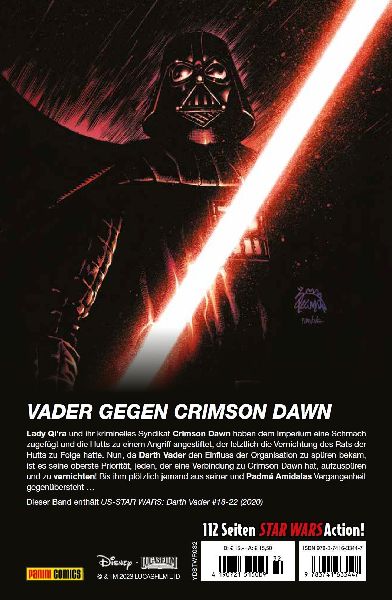 Star Wars Comics: Darth Vader - Jagd auf Crimson Dawn
