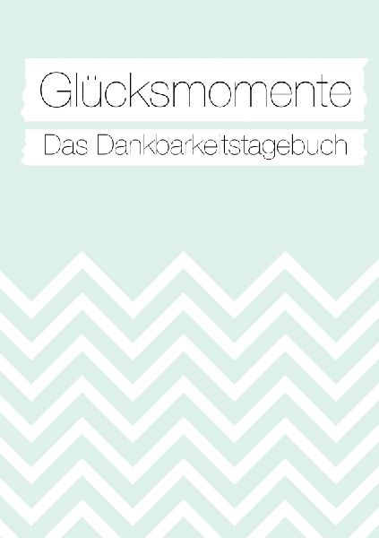 Glücksmomente: Das Dankbarkeitstagebuch (Mint)