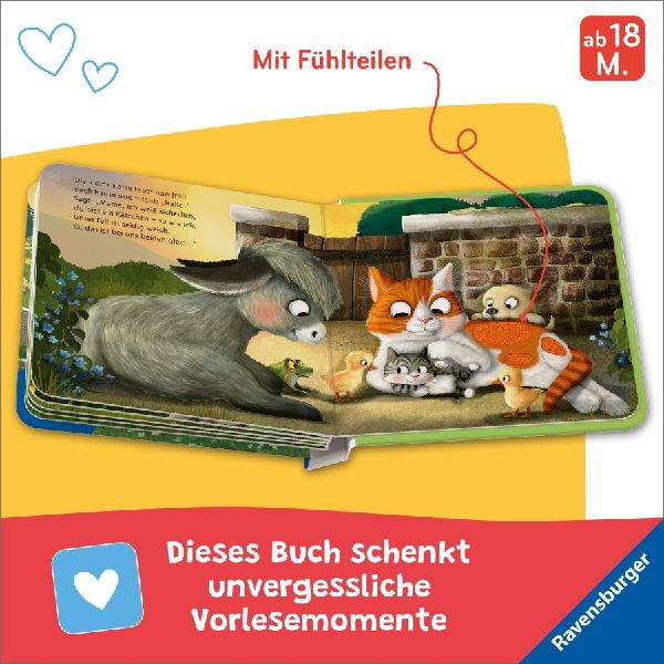 Mein erstes Vorlese-Fühlbuch - Bist du eine Katze?