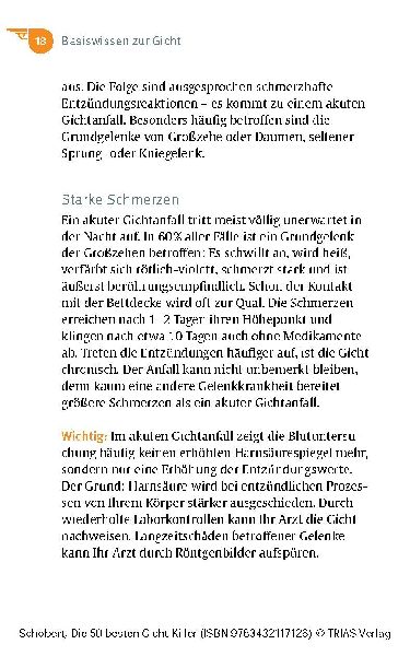 Die 50 besten Gicht-Killer