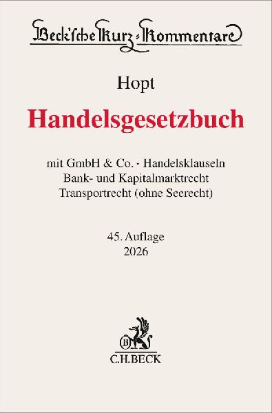 Handelsgesetzbuch. HGB