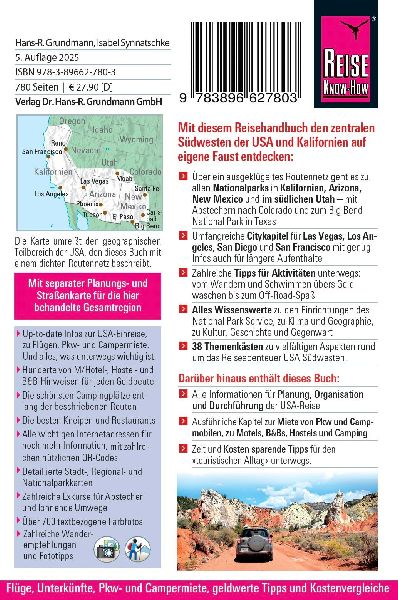 Reise Know-How Reiseführer USA Südwesten
