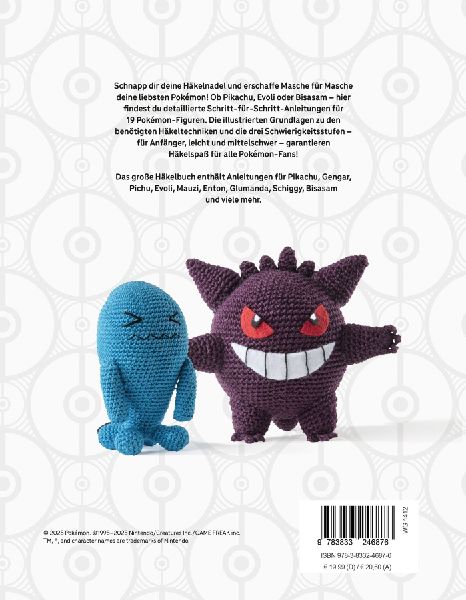 Pokémon: Das große Häkelbuch