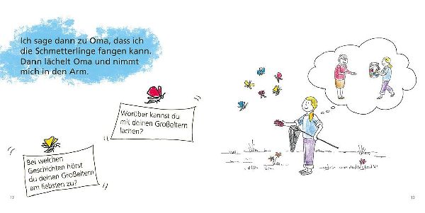 Oma Luise und die Schmetterlinge