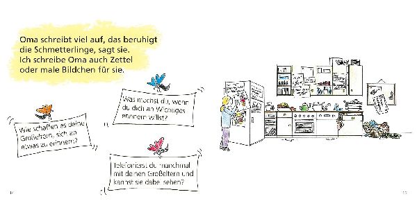 Oma Luise und die Schmetterlinge