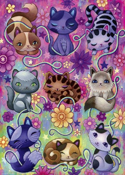 Kitty Cats Puzzle 1000 Teile