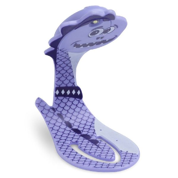 Flexilight Pals Leselicht (Dino) - lila - 2 in 1 Leselampe & Lesezeichen - LED Leselicht - Geschenk für Leser, Buchliebhaber - Deutsche Ausgabe