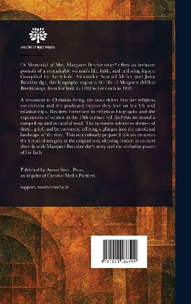 A Memorial of Mrs. Margaret Breckinridge