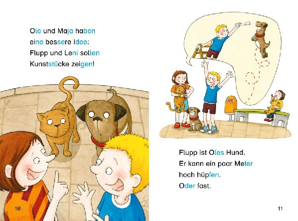 Duden Leseprofi - Silbe für Silbe: Geschichten zum Lachen und Spaßhaben, 1. Klasse