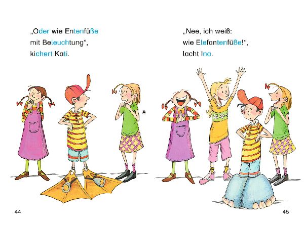 Duden Leseprofi - Silbe für Silbe: Geschichten zum Lachen und Spaßhaben, 1. Klasse