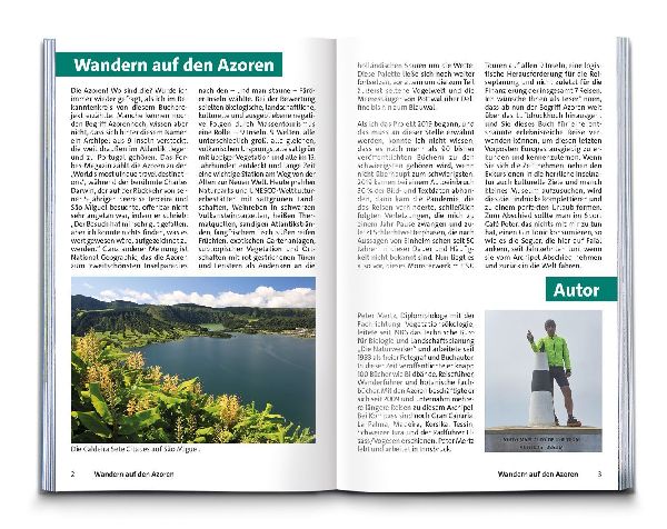 KOMPASS Wanderführer Azoren, 90 Touren mit Extra-Tourenkarte