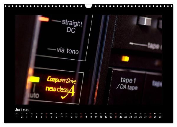 Hifi Visionen (Wandkalender 2026 DIN A3 quer), CALVENDO Monatskalender