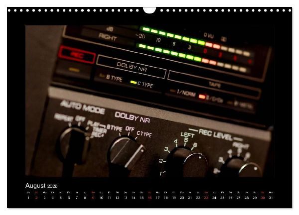 Hifi Visionen (Wandkalender 2026 DIN A3 quer), CALVENDO Monatskalender