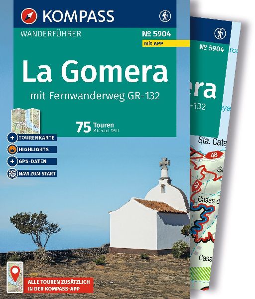 KOMPASS Wanderführer La Gomera, mit Fernwanderweg GR-132, 75 ...