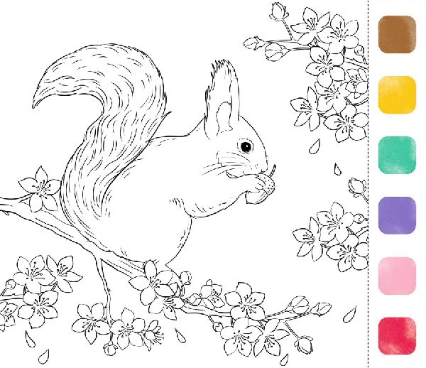 Aquarell-Glück