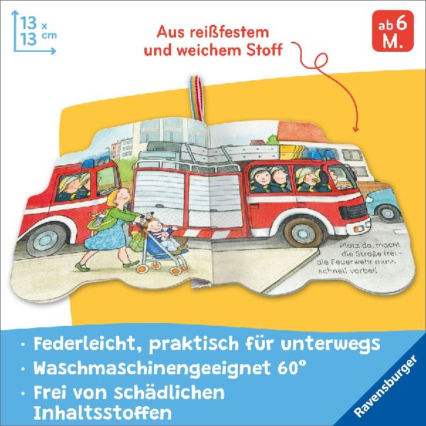 Mein Knuddel-Knautsch-Buch: Meine Feuerwehr