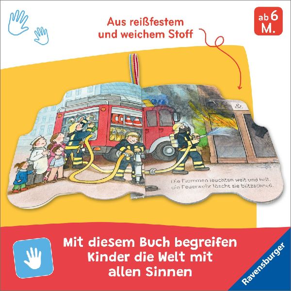Mein Knuddel-Knautsch-Buch: Meine Feuerwehr