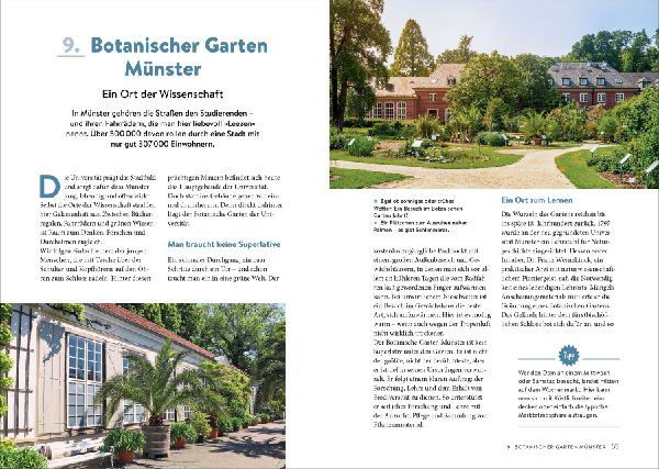 Gartenreisen - Botanische Gärten und Parks in Deutschland