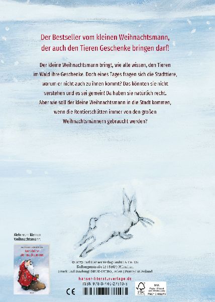 Der kleine Weihnachtsmann geht in die Stadt (Pappbilderbuch)