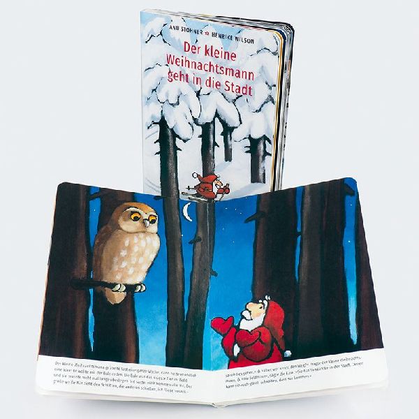Der kleine Weihnachtsmann geht in die Stadt (Pappbilderbuch)
