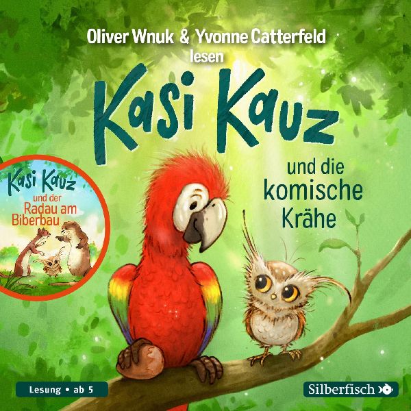 Kasi Kauz und die komische Krähe, Kasi Kauz und der Radau am ...