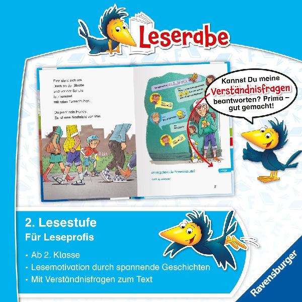 Leserabe 2. Lesestufe - Ein Fall für die Skater-Bande
