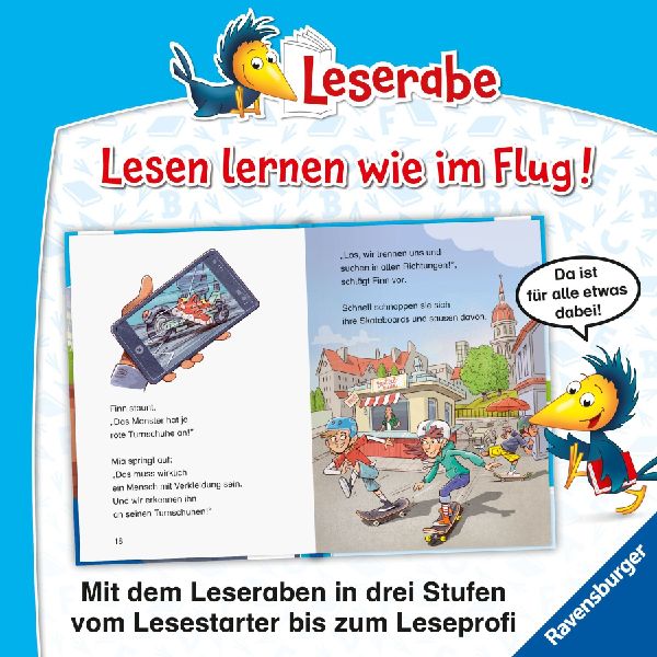 Leserabe 2. Lesestufe - Ein Fall für die Skater-Bande