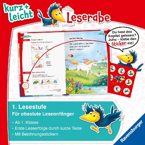 Leserabe 1. Lesestufe Kurz und leicht - Das Einhorn und der Zauber-Traum