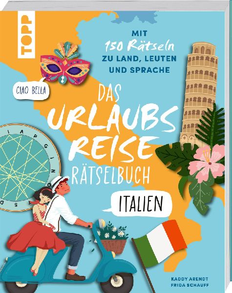 Urlaubsreise-Rätselbuch Italien - Mit 150 Rätseln zu Land, L...
