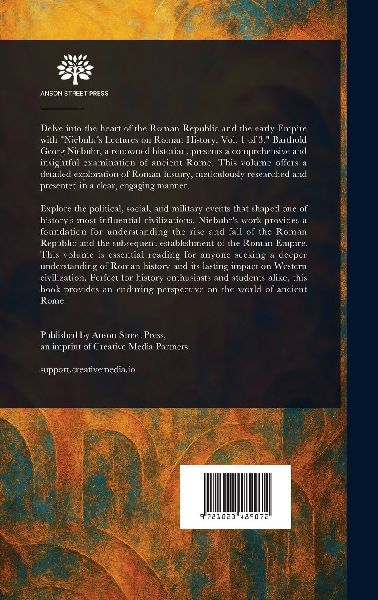 Niebuhr's Lectures on Roman History