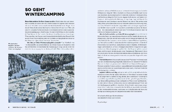 Yes we camp! Winter-Camping im Schnee