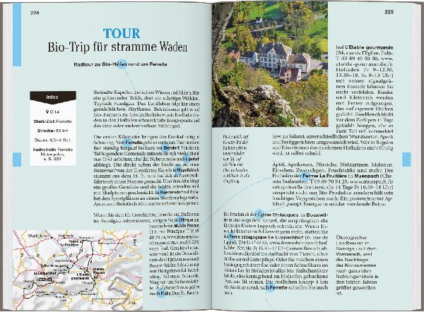 DUMONT Reise-Taschenbuch Reiseführer Elsass