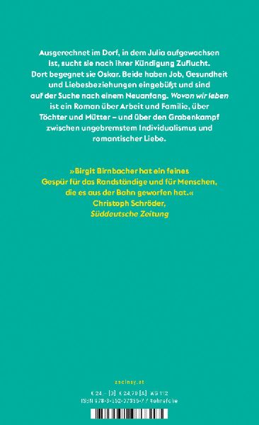 Wovon wir leben