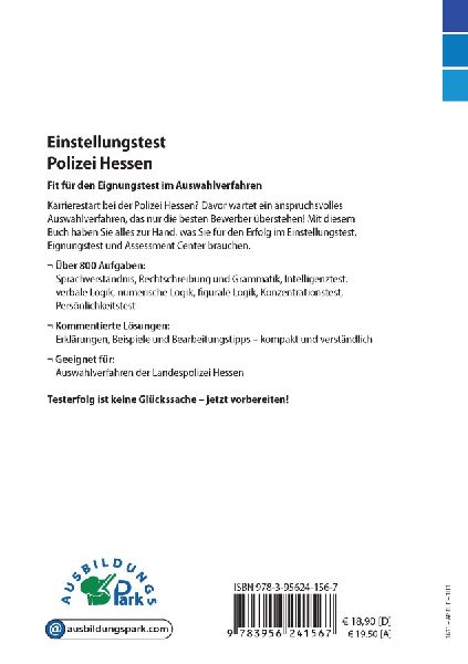 Einstellungstest Polizei Hessen