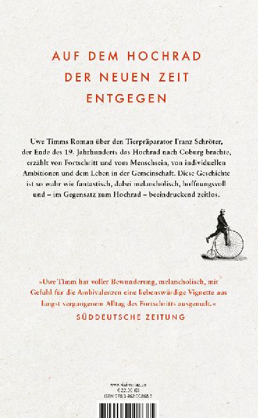 Der Mann auf dem Hochrad