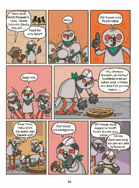 Detektiv Spatz und die gebrochene Feder