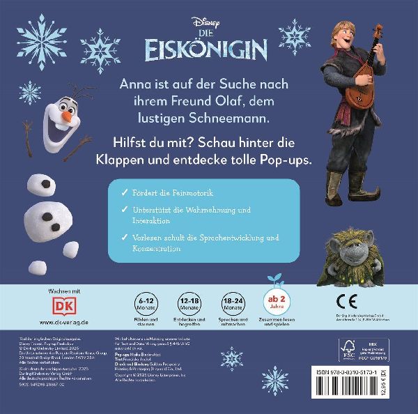 Mein Pop-up-Buch zum Staunen. Disney Die Eiskönigin