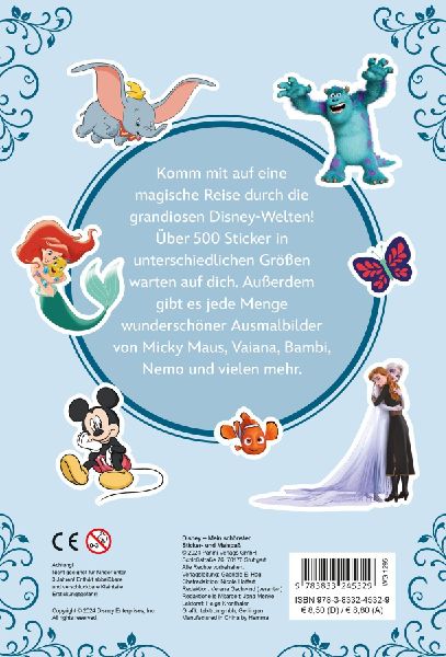 Disney: Mein schönster Sticker- und Malspaß