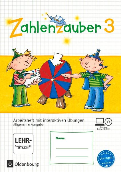 Zahlenzauber 3. Schuljahr - Allgemeine Ausgabe - Arbeitsheft m...