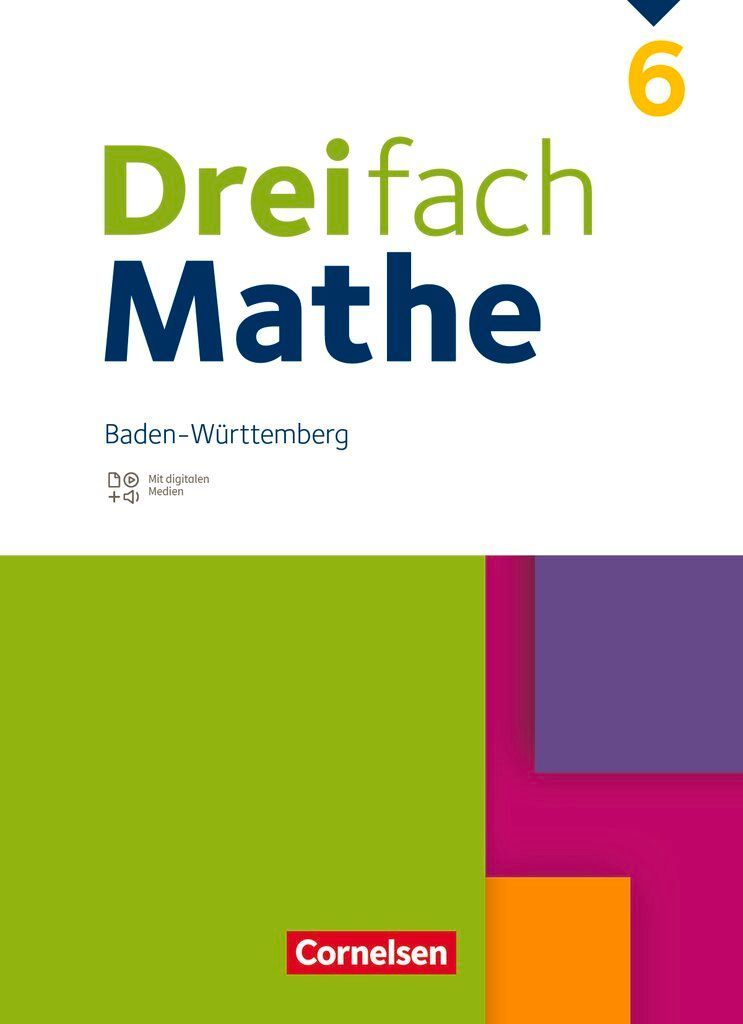 Dreifach Mathe 6. Schuljahr. Baden-Württemberg - Schulbuch - ...