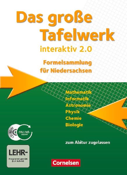 große Tafelwerk interaktiv 2.0 Niedersachsen. Schülerbuch