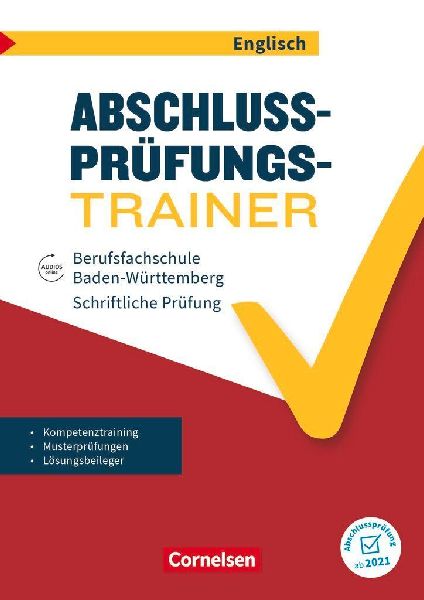 Abschlussprüfung Englisch A2/B1. Berufsfachschule Baden-Würt...