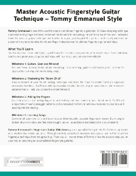 Tommy Emmanuel's Fingerstyle Guitar Milestones