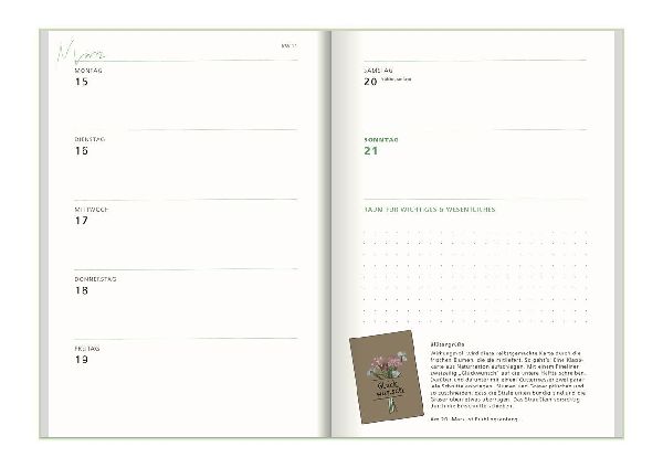 vergissmeinnicht 2027 - Taschenkalender